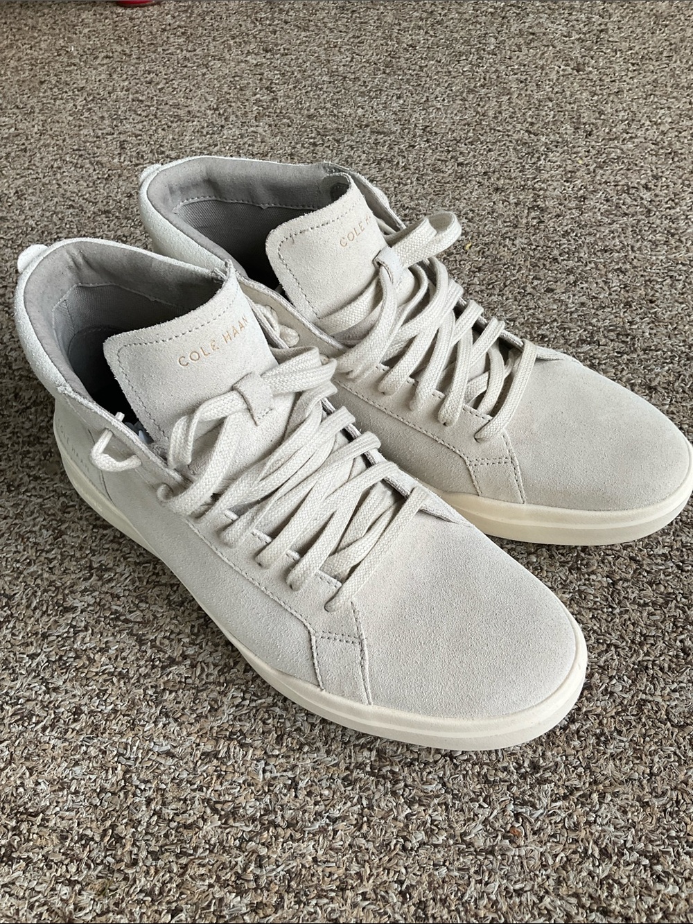 Men’s Cole Haan suede high tops